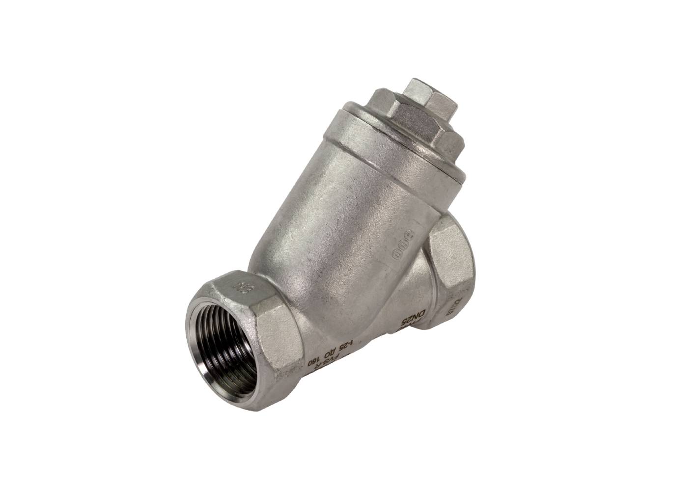 Фильтр сетчатый нержавеющая сталь FVS-R Ду 50 ВР/ВР, Ру 40, с пробкой, Ридан