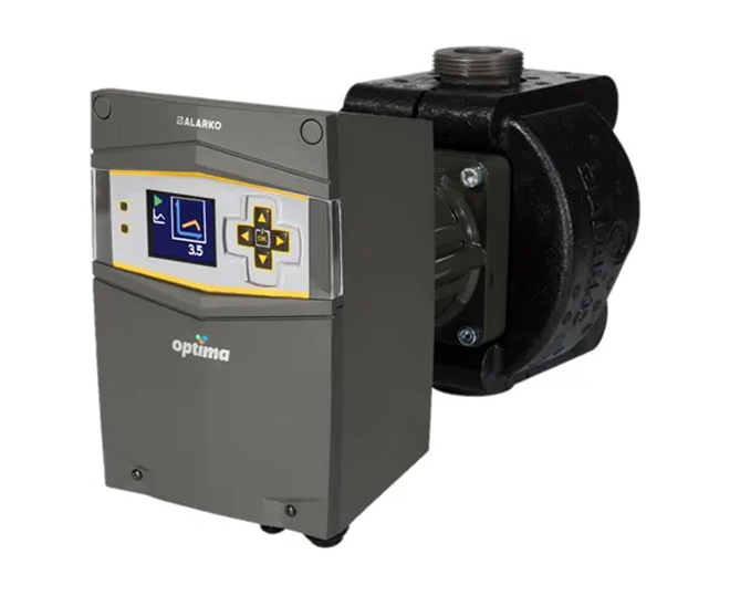 Циркуляционный насос OPTIMA BYS 3/12, 0,3 кВт, 1~ 230 V / 50 Hz, 10 bar, чугун, граф.дисплей ALARKO