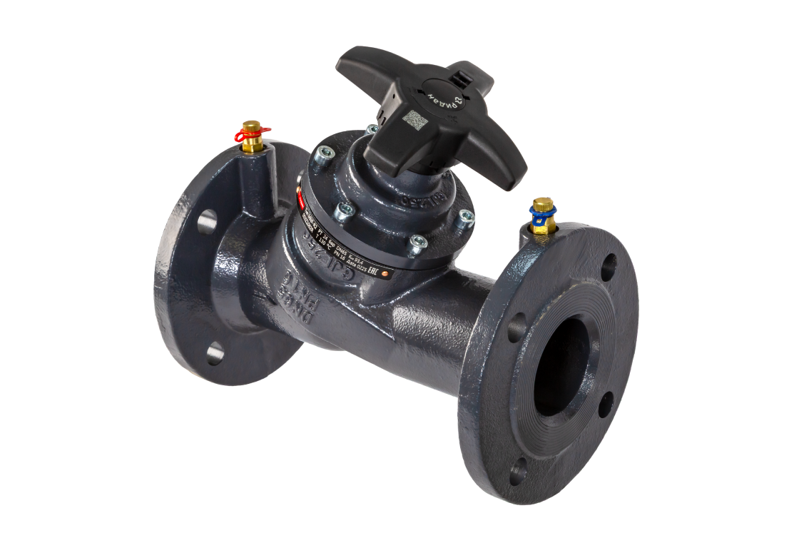 MNF-R2 Ручной балансировочный клапан фланцевый Ду 200, Ру 25, kvs 872 м3/ч, Tmax 150 °C (003Z1145R)