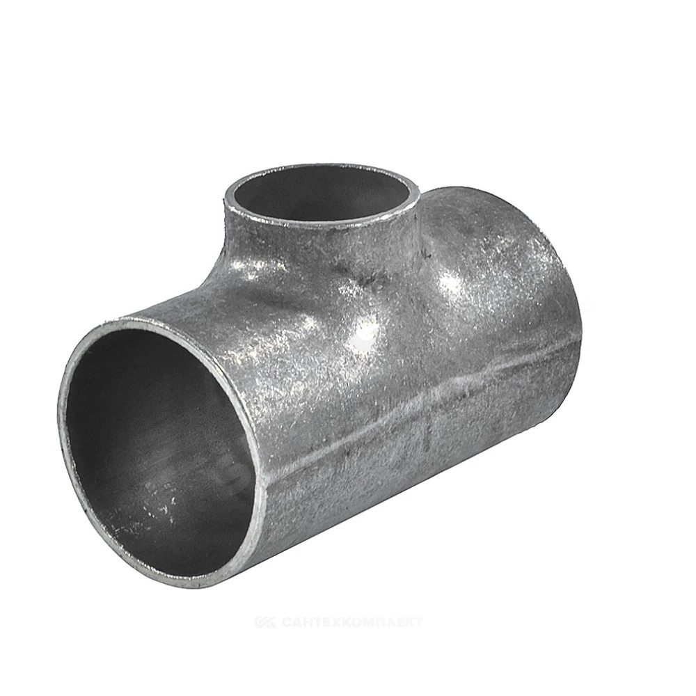 Тройник сталь переходной Ду 65х50 (76х3,5-57х3,0) под приварку ГОСТ 17376-2001
