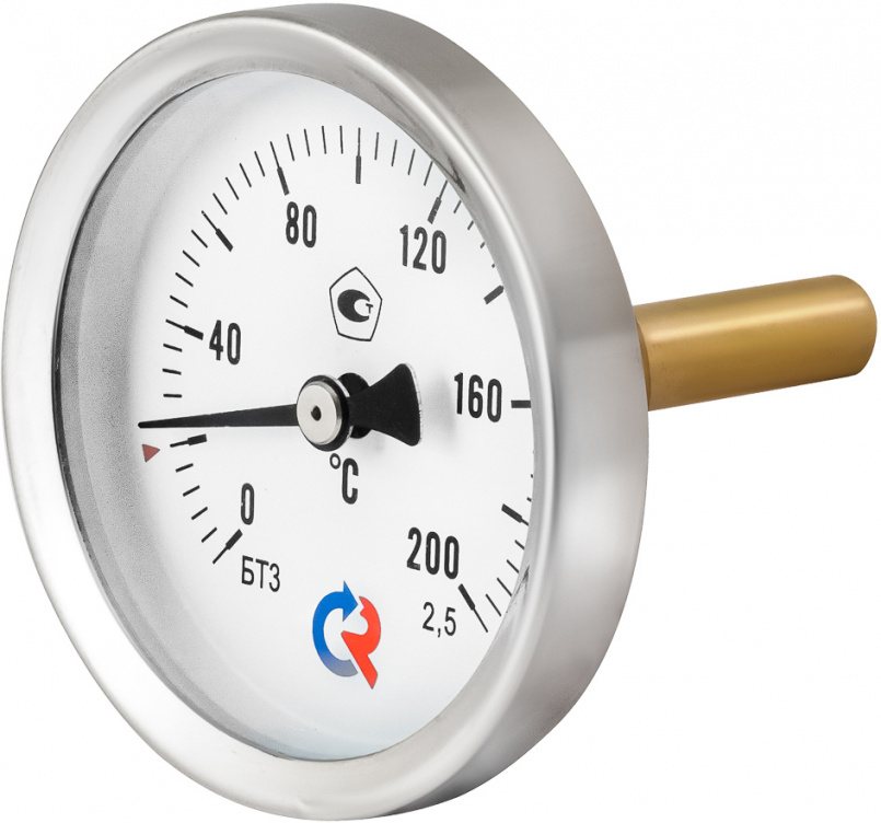 Термометр БТ-31.211 (0-100°C) G1/2. 46.2,5 с ГЗ (РОСМА)
