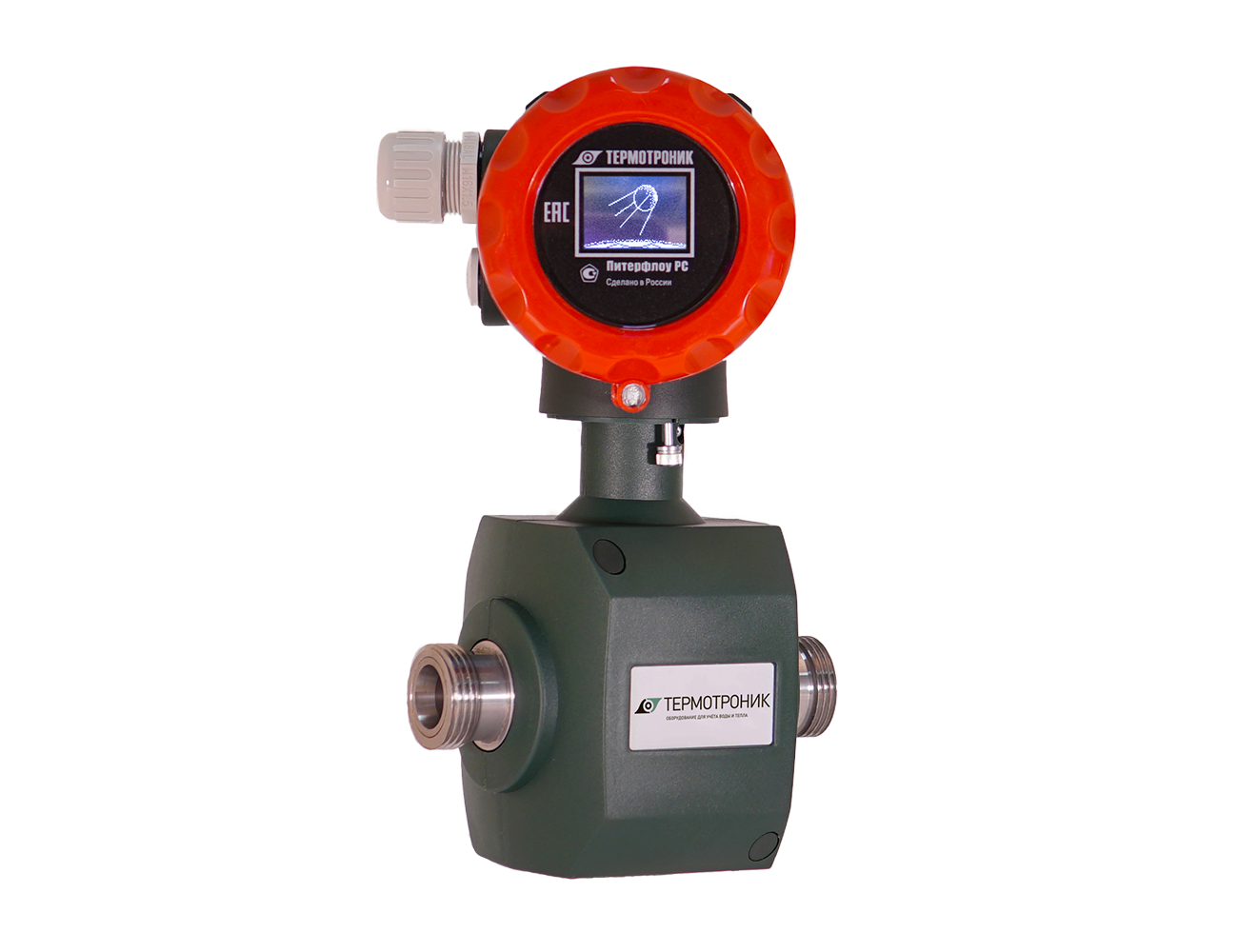 Расходомер электромагнитный муфтовый Питерфлоу РС 20-6-А-М блок питания